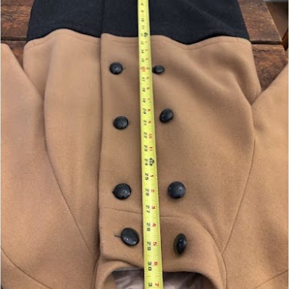 Coach 1941 Wool & Angora Colorblock Double Breasted Coat P/S #Archive #CEO - Picture 12 of 13